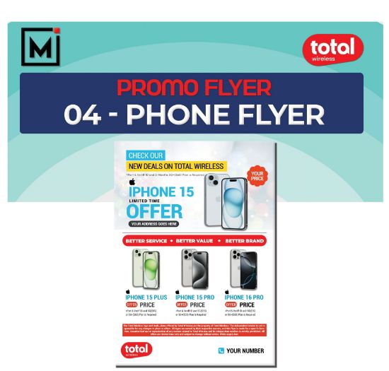 Picture of Total Wireless Promotional Flyer Design 20 - Plan