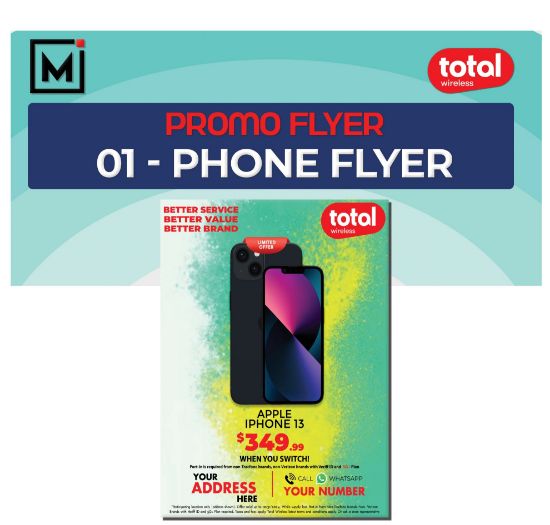 Picture of Total Wireless Promotional Flyer Design 24 - Plan